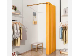 Золота кутова примірочная 100х100см. для магазина і бутика